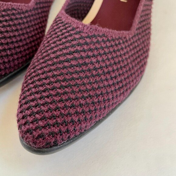 NWOT Cole Haan Springfeel Stitchlite Skimmer Washable Flats in Burgundy Size 6 - Picture 6 of 11